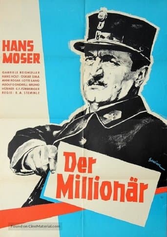 Movie poster for Der Millionär