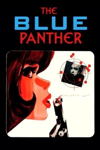 Movie poster for The Blue Panther