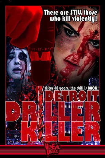 Movie poster for Detroit Driller Killer