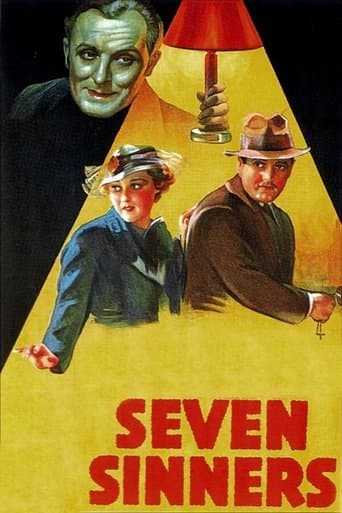 Movie poster for Seven Sinners