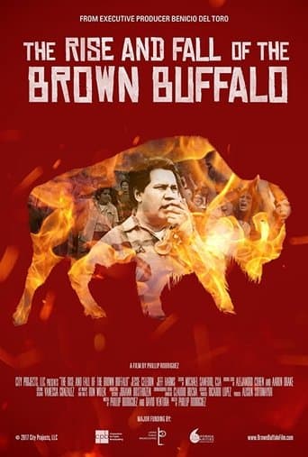 Movie poster for The Rise and Fall of the Brown Buffalo