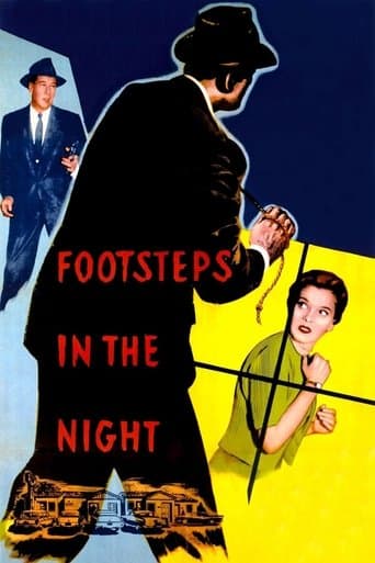 Movie poster for Footsteps in the Night