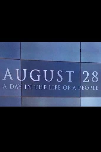 Movie poster for August 28: A Day in the Life of a People