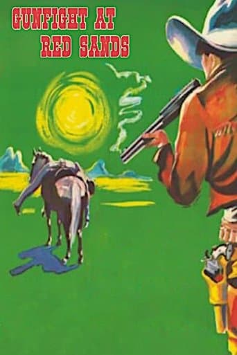 Movie poster for Gunfight at Red Sands