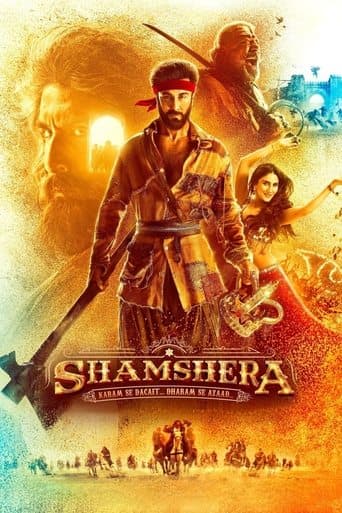 Movie poster for Shamshera