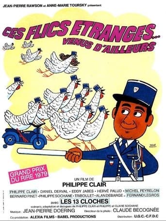 Movie poster for Ces flics étranges venus d'ailleurs