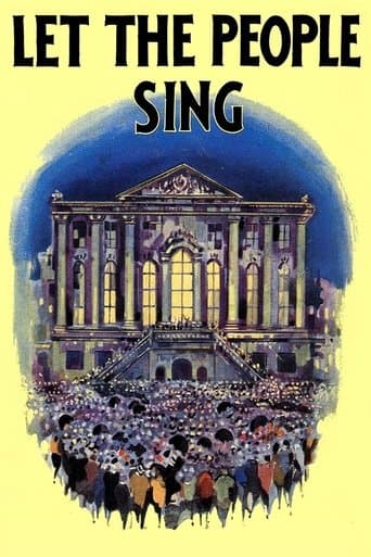 Movie poster for Let the People Sing
