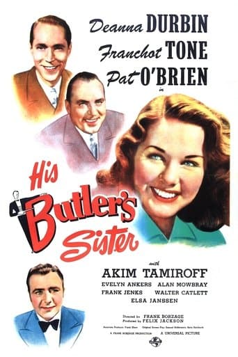 Movie poster for His Butler's Sister