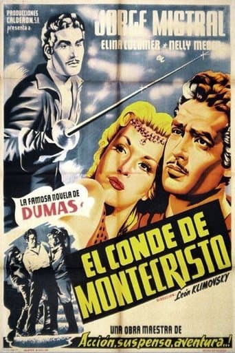 Movie poster for El conde de Montecristo