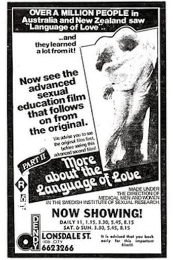 Movie poster for More About the Language of Love
