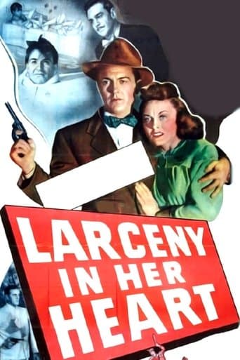 Movie poster for Larceny in Her Heart