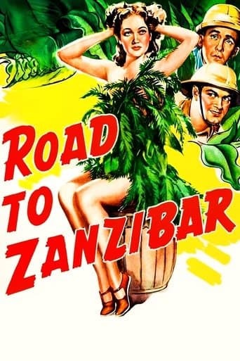 Movie poster for Road to Zanzibar