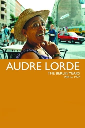 Movie poster for Audre Lorde: The Berlin Years 1984-1992