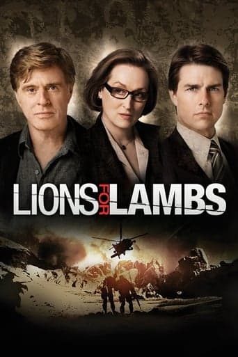 Movie poster for Lions for Lambs