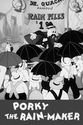Movie poster for Porky the Rain-Maker