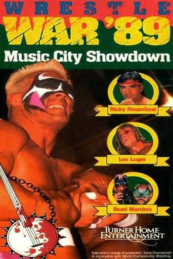 Movie poster for NWA WrestleWar '89: The Music City Showdown
