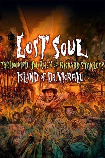Movie poster for Lost Soul: The Doomed Journey of Richard Stanley's Island of Dr. Moreau