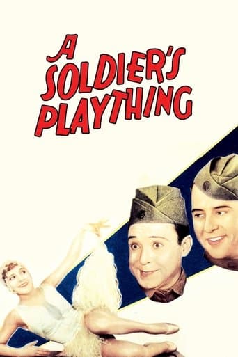 Movie poster for A Soldier's Plaything