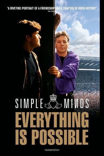 Movie poster for Simple Minds: Everything Is Possible