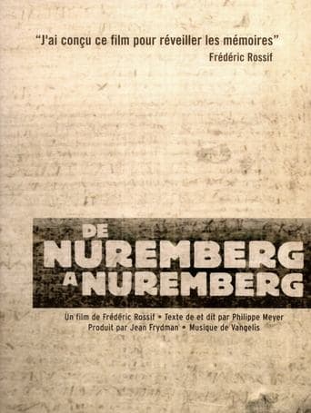 Movie poster for De Nuremberg à Nuremberg