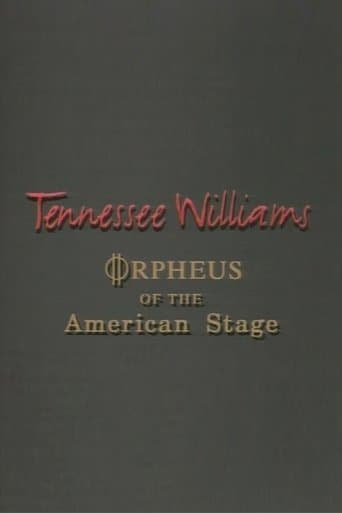 Movie poster for Tennessee Williams: Orpheus of the American Stage