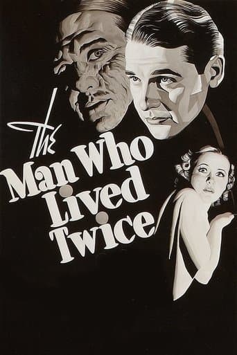Movie poster for The Man Who Lived Twice