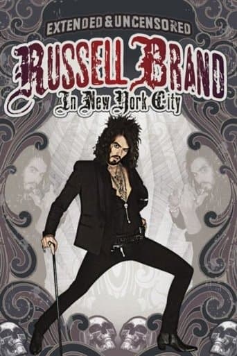 Movie poster for Russell Brand in New York City