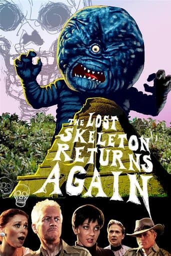 Movie poster for The Lost Skeleton Returns Again