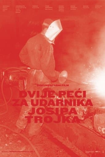 Movie poster for Two Furnaces for Udarnik Josip Trojko