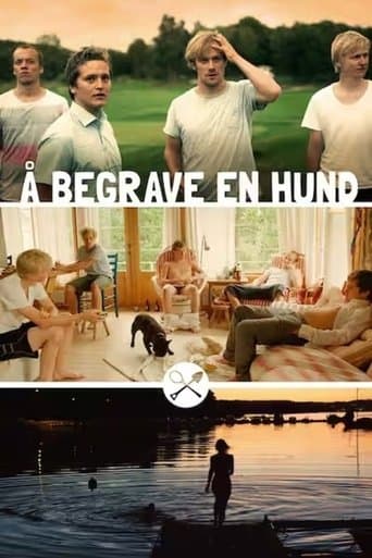 Movie poster for Å begrave en hund