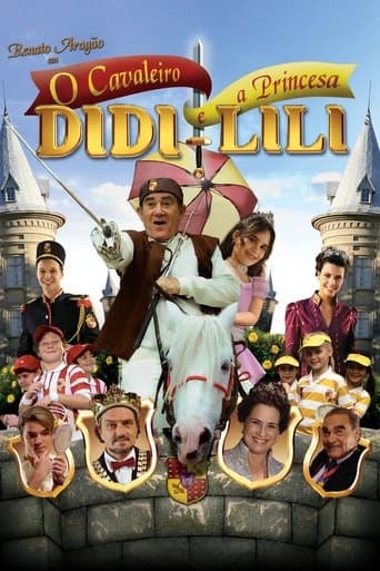 Movie poster for O Cavaleiro Didi e a Princesa Lili