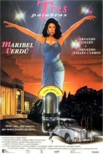 Movie poster for Tres palabras