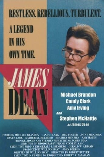 Movie poster for James Dean