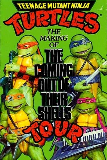 Movie poster for Teenage Mutant Ninja Turtles: The Making of The Coming Out of Their Shells Tour