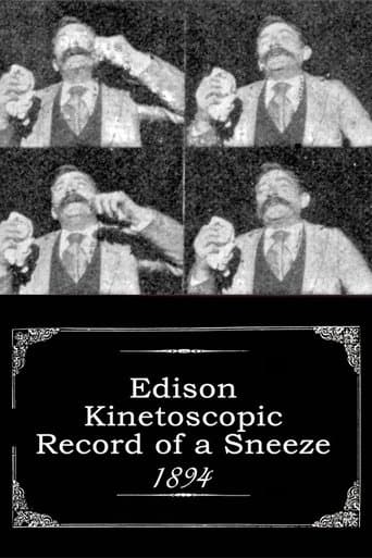 Movie poster for Edison Kinetoscopic Record of a Sneeze