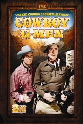 Movie poster for Cowboy G-Men