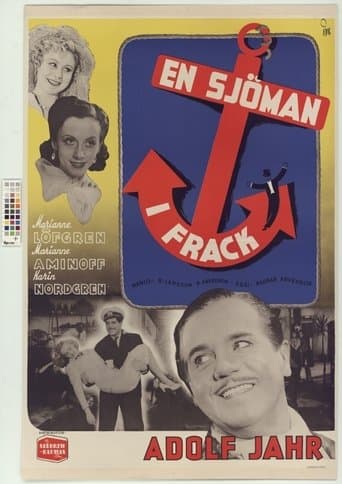 Movie poster for En sjöman i frack