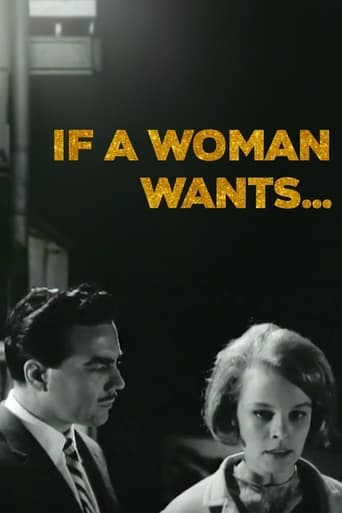 Movie poster for If a Woman Wants...