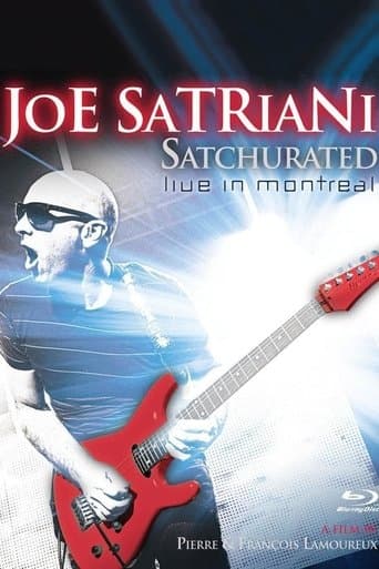 Movie poster for Joe Satriani: Satchurated - Live in Montreal