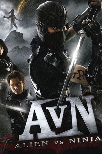 Movie poster for Alien vs. Ninja