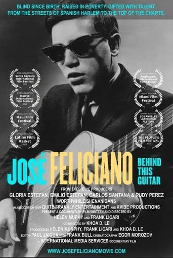 Movie poster for Jose Feliciano: Behind This Guitar