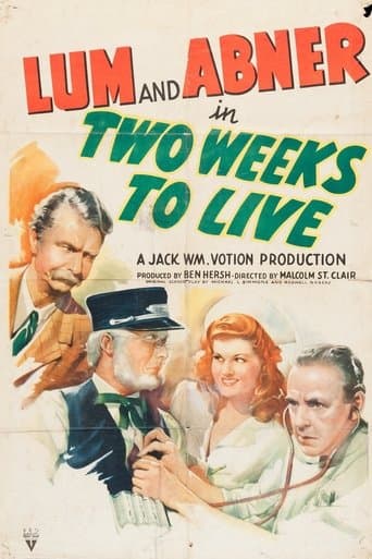 Movie poster for Two Weeks to Live