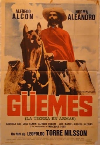 Movie poster for Güemes, la tierra en armas