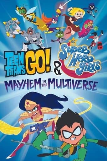 Movie poster for Teen Titans Go! & DC Super Hero Girls: Mayhem in the Multiverse