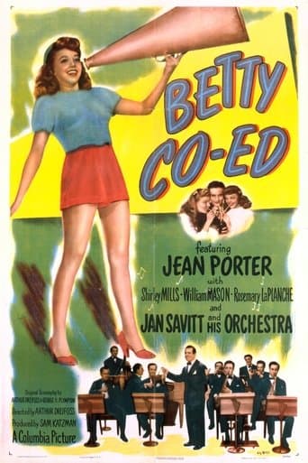 Movie poster for Betty Co-Ed
