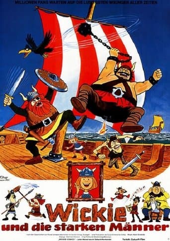 Movie poster for Vicky the Viking movie