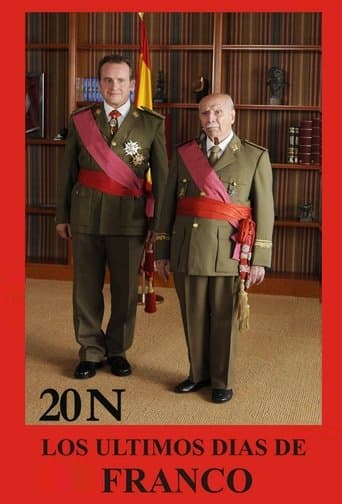 Movie poster for 20-N: Los últimos días de Franco