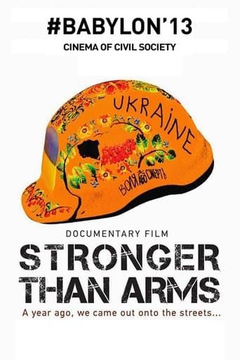 Movie poster for Stronger than Arms
