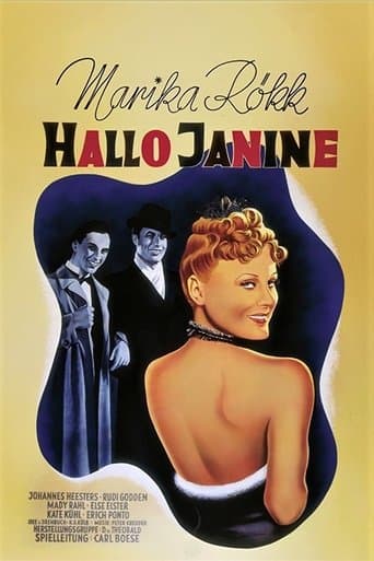 Movie poster for Hallo Janine