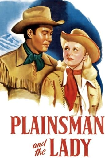 Movie poster for The Plainsman and the Lady